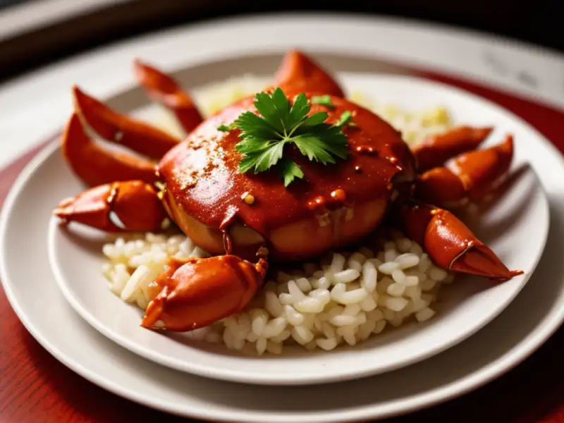 Chilli crab, caranguejo picante de Singapura