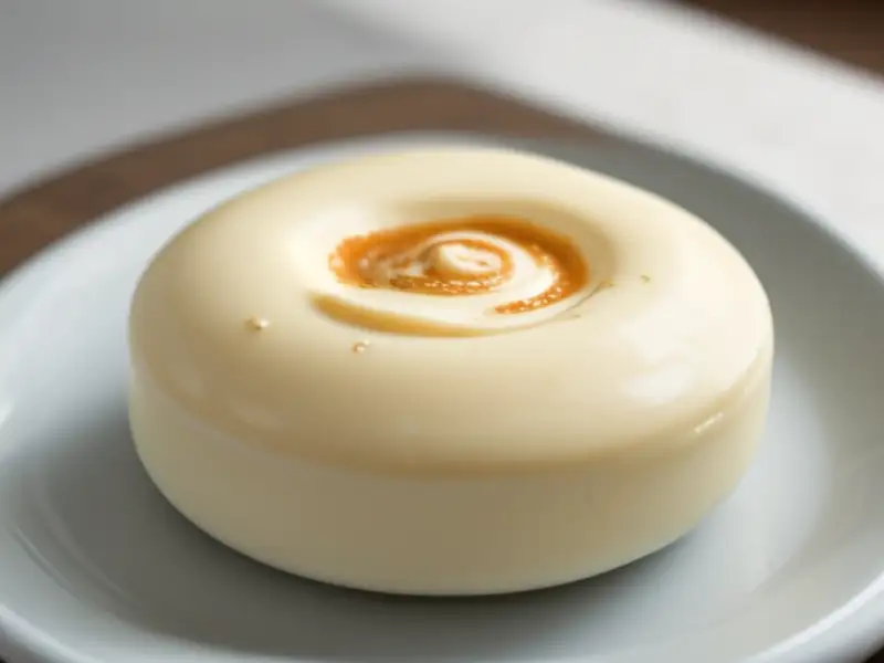 Chocolate branco quente com canela