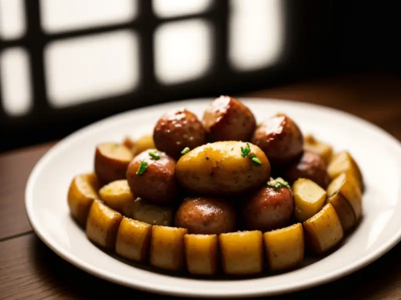 Chorizo and Charred Potatoes