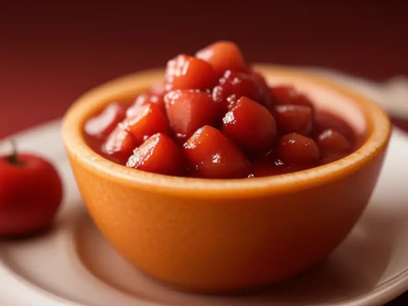 Chutney de ameixa com especiarias e uísque