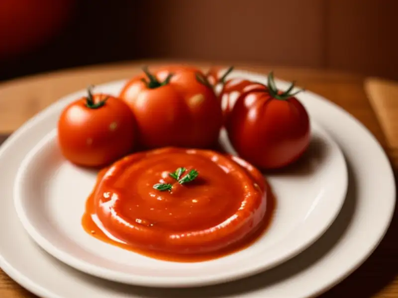 Chutney de tomate com uvas-passas