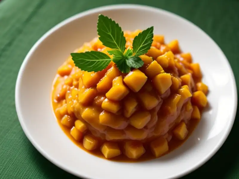 Chutney z mango z papryczką chili (corom chatni)