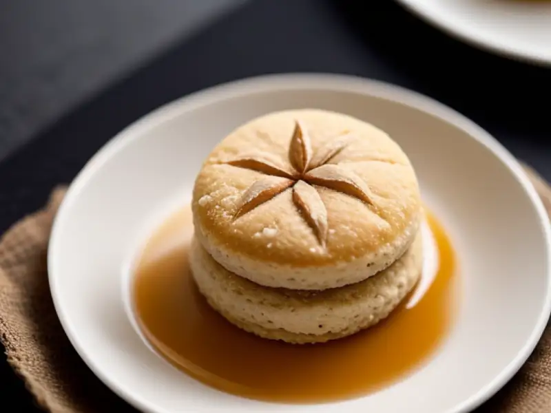 Tradycyjny ciasto z herbatą