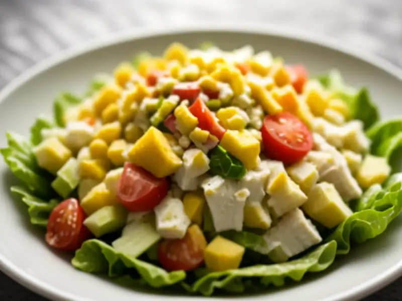 Cobb salad, salade américaine complète