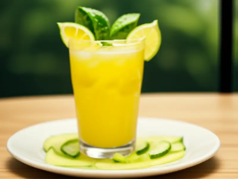 Cocktail tropical analcolico, due varianti