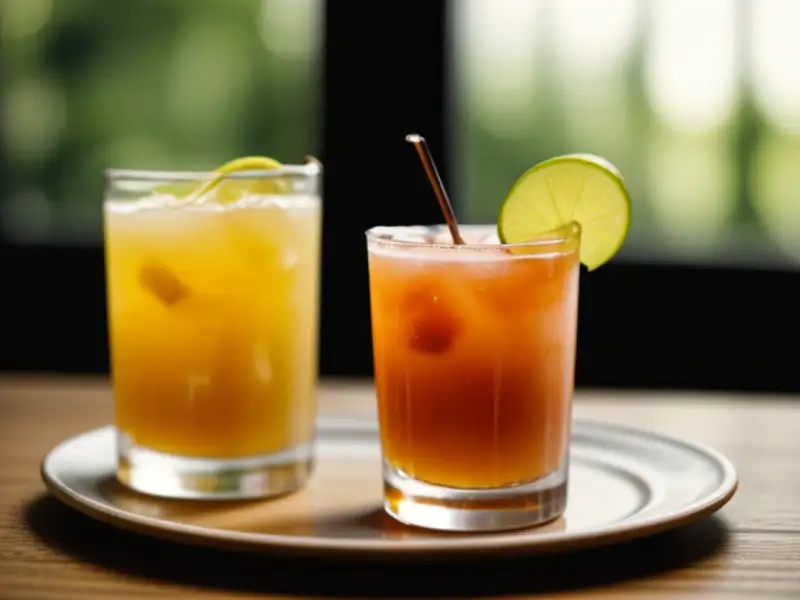 Cocktail Marly met cachaça en guaraná