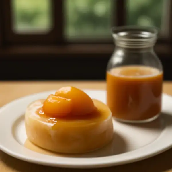 Compote d'abricots en bocaux au sirop