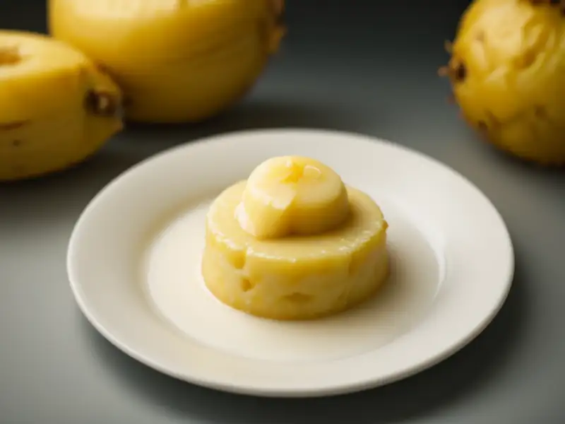 菠萝和香蕉泥