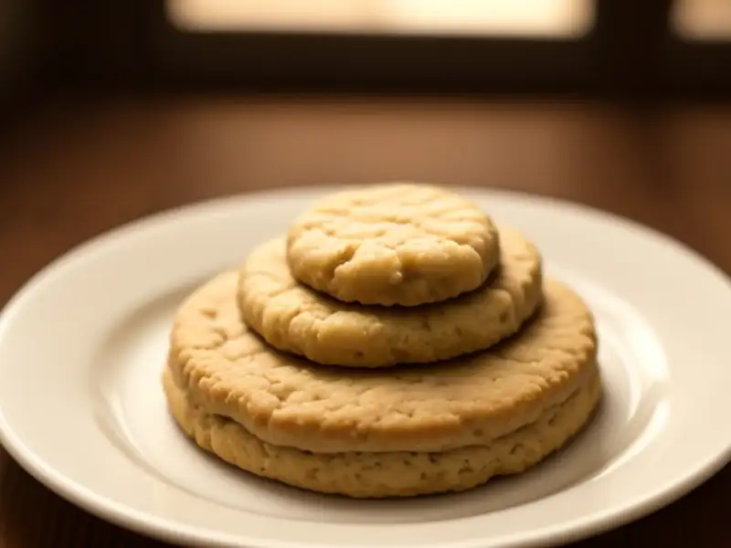 Cookies de banana e pasta de amendoim