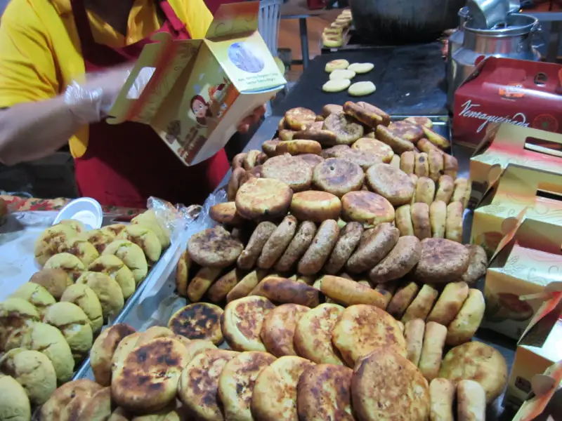 Corn arepas with cheese