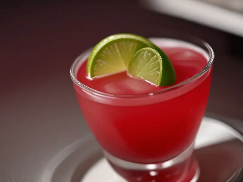 Cosmopolitan clássico com casca de laranja