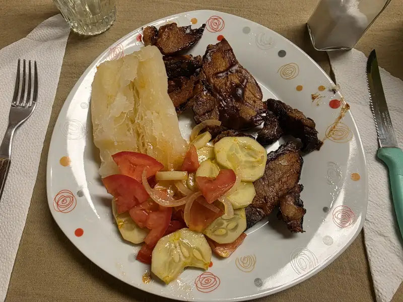 Costillas de cerdo a la parrilla