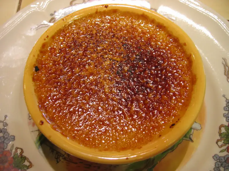 Crema brûlée de vainilla