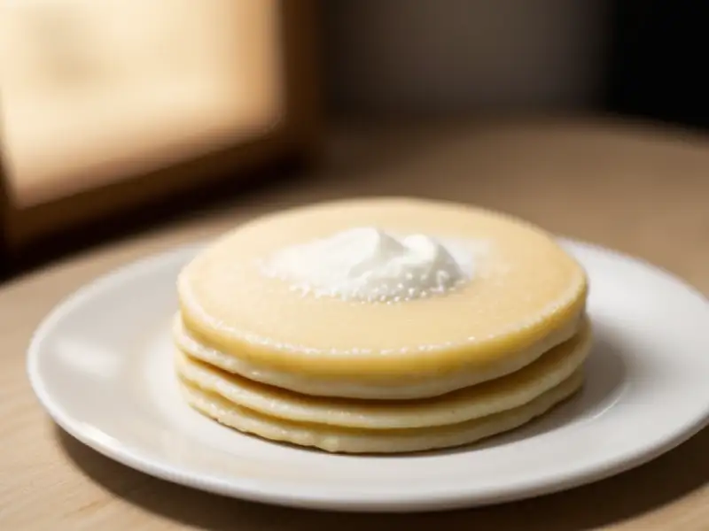 Crêpe au four d'Åland au riz au lait