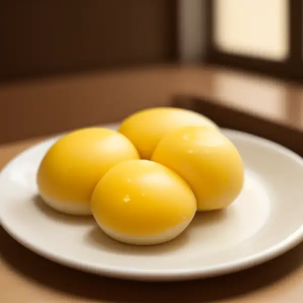 Mini-Kuchen mit Salz-Ei