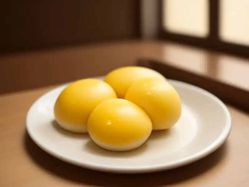 Mini-Kuchen mit Salz-Ei