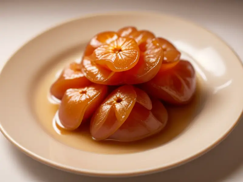 Doce de carambola seca caramelizada