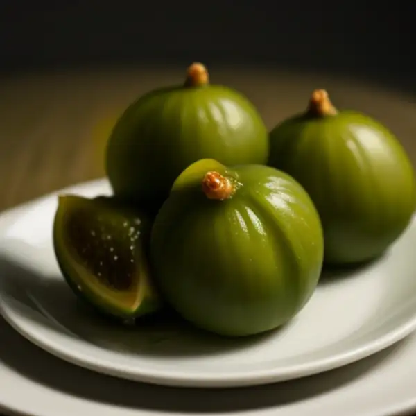 Doce de figo verde em calda