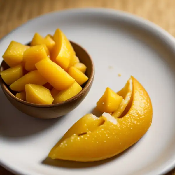 Thai-style dried mango, for snacking