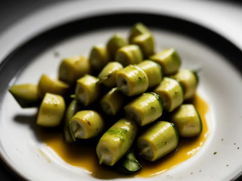 Echor kofta, almôndegas de jaca verde ao molho