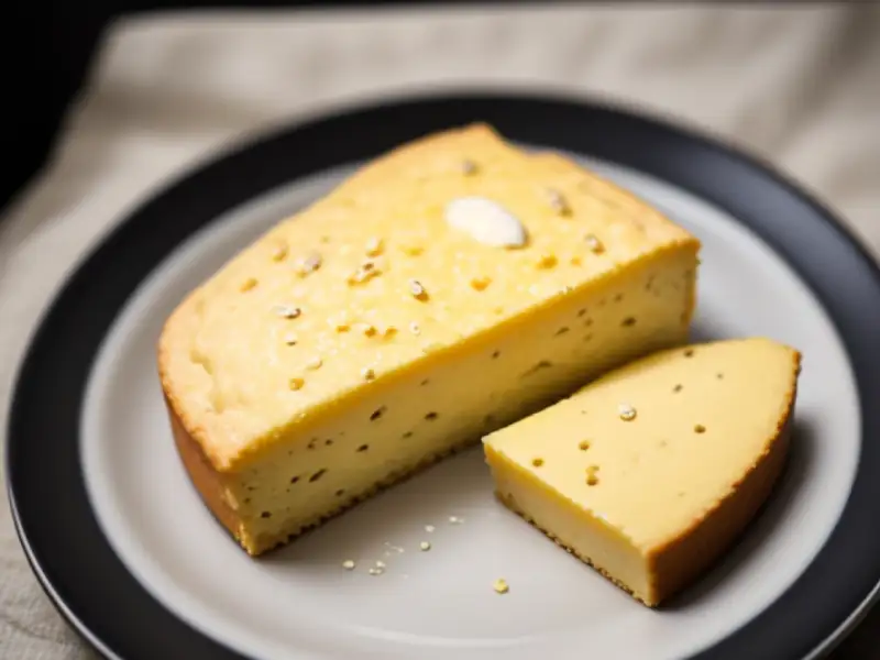 Een farce met mascarpone en kaas voor het havermoutbrood.