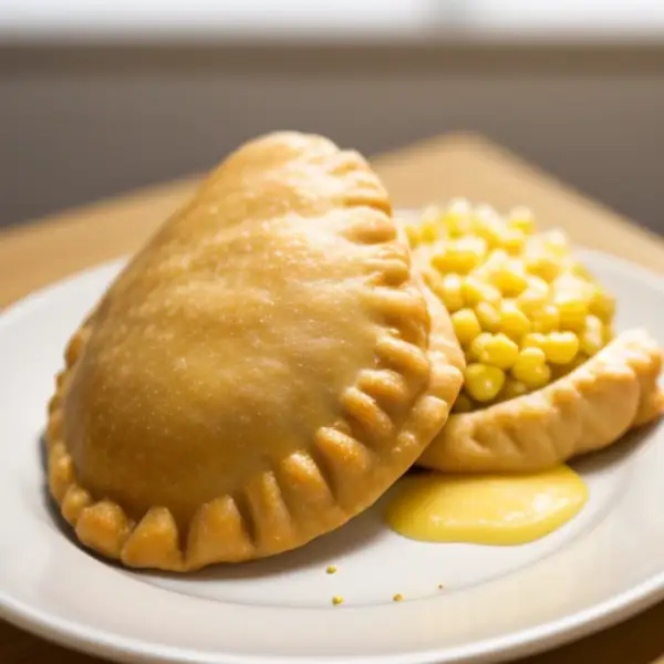 Empadão de poulet aux cœurs de palmier et au maïs