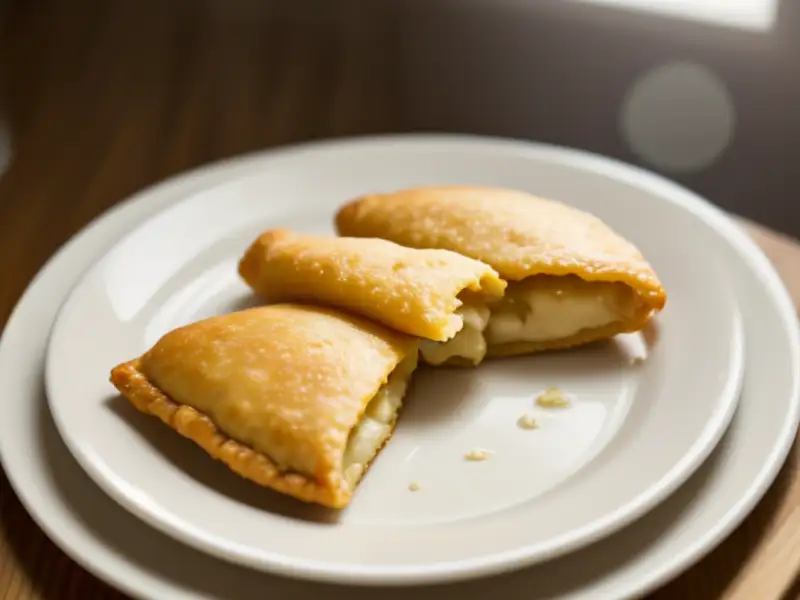 Empadinha de queijo com goiabada