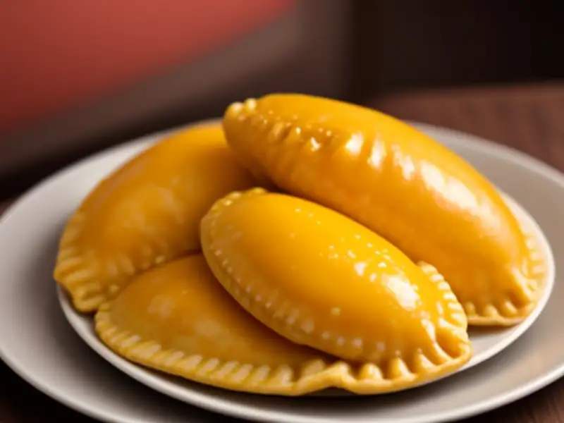 Empanadas de frango e milho