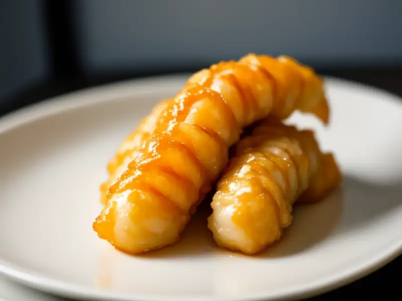 Tempura de gambas crujiente
