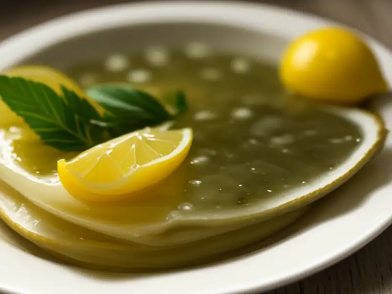 Engraulidae al limone