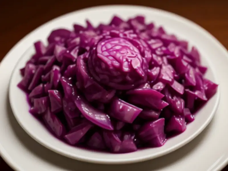 Ensalada de berza roja