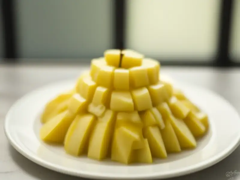 Ensalada de manzana y queso con yogur de kefir