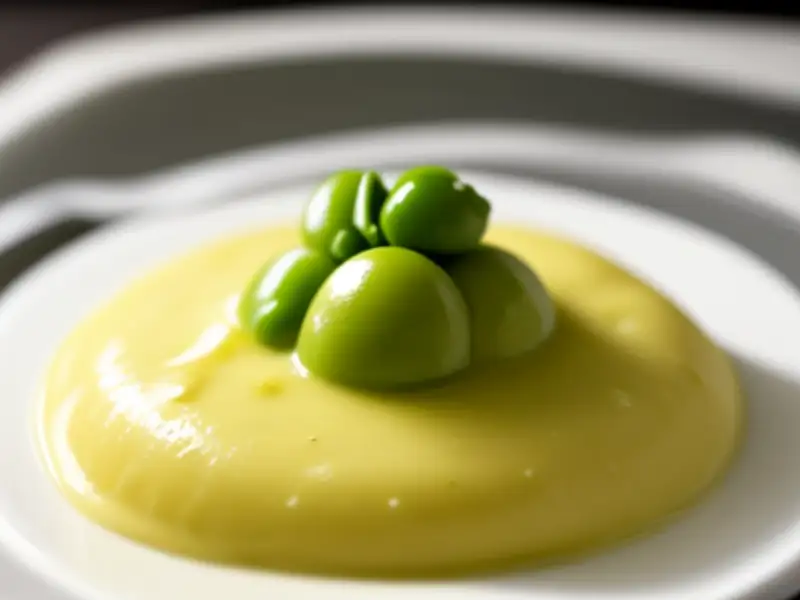 Ervilhas ao creme com cebola