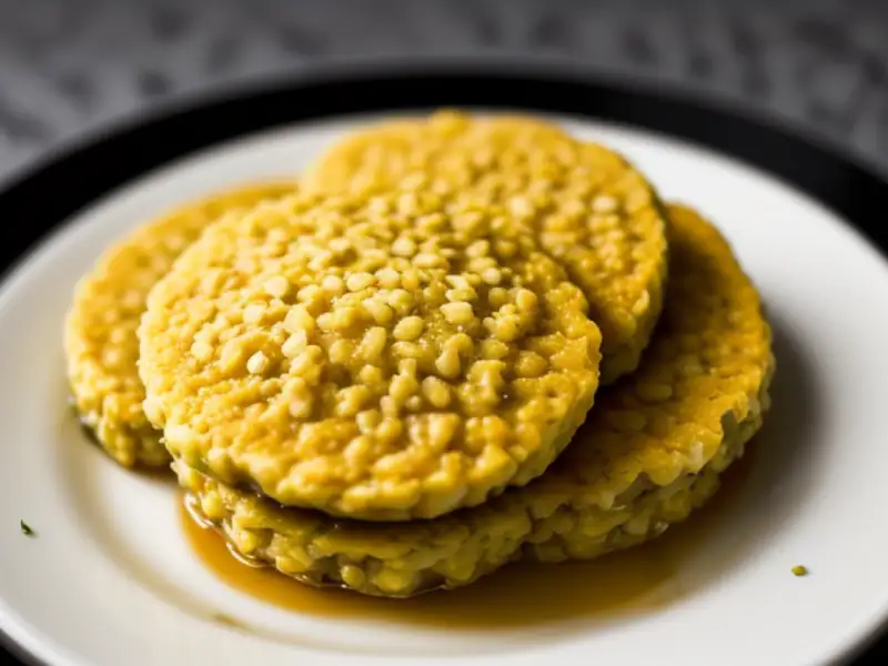 Escalopes vegetais de aveia