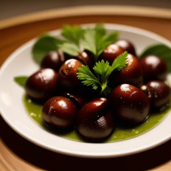 Escargots sautés à la citronnelle et au piment