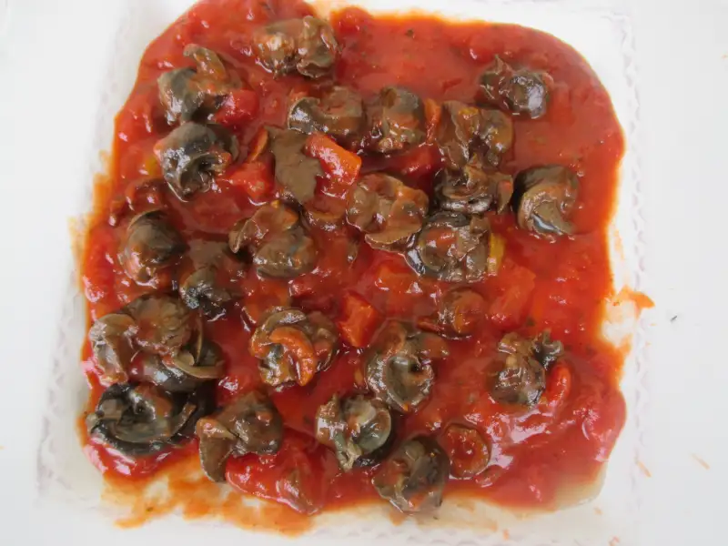 Escargots à la tomate