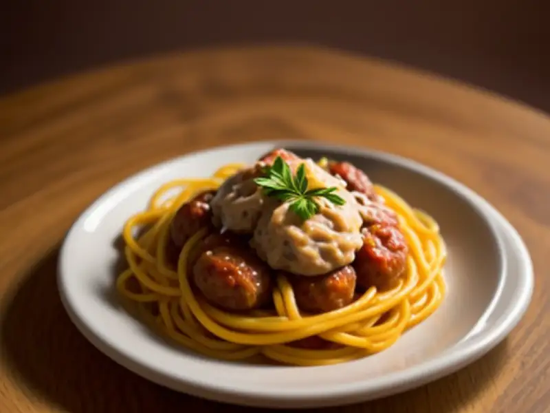 Spaghetti alla carrettiera com alho e pecorino