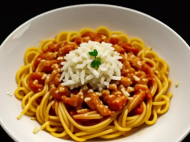 Espaguete com molho picante de atum em 20 minutos
