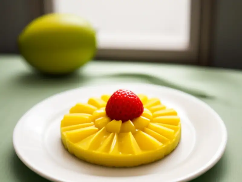 Exotic fruit tart