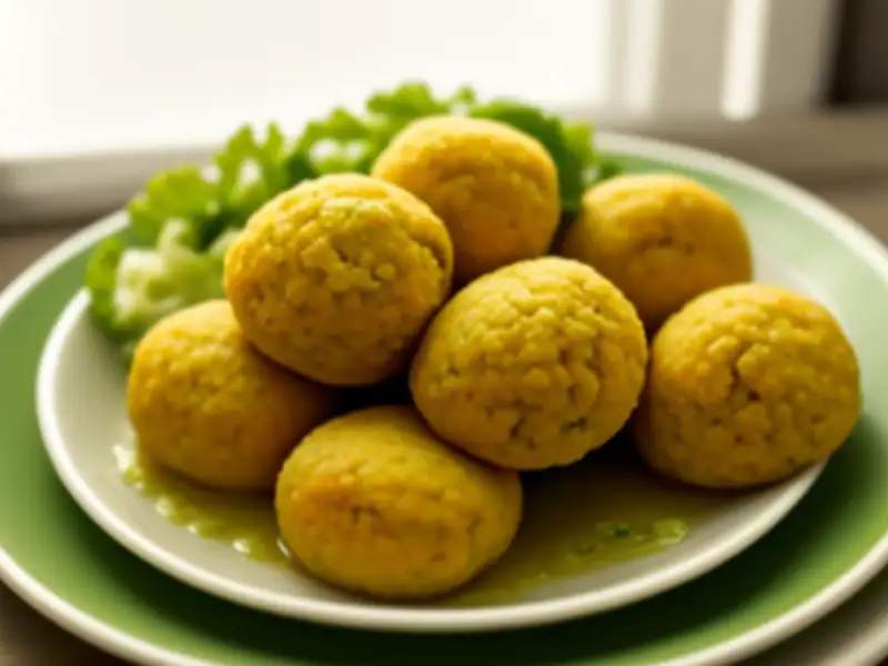 Falafel do Cuzistão de grão-de-bico