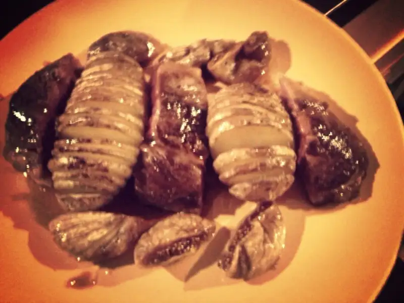 Anatra alla griglia con miele