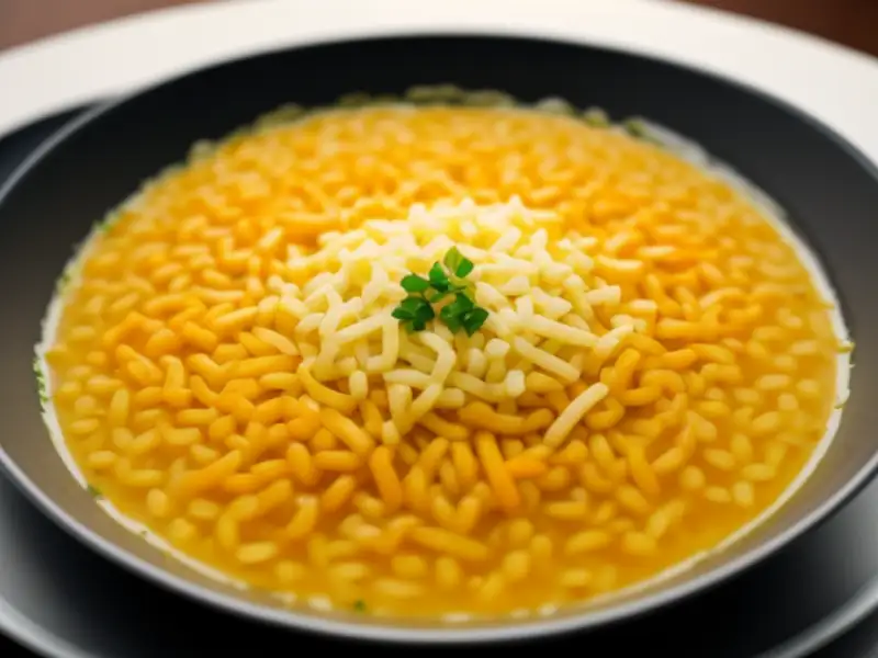 Fideos instantáneos coreanos con queso
