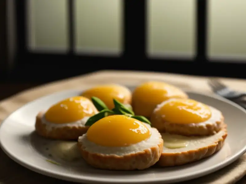 Fettine di vitello con albicocche e formaggio di capra