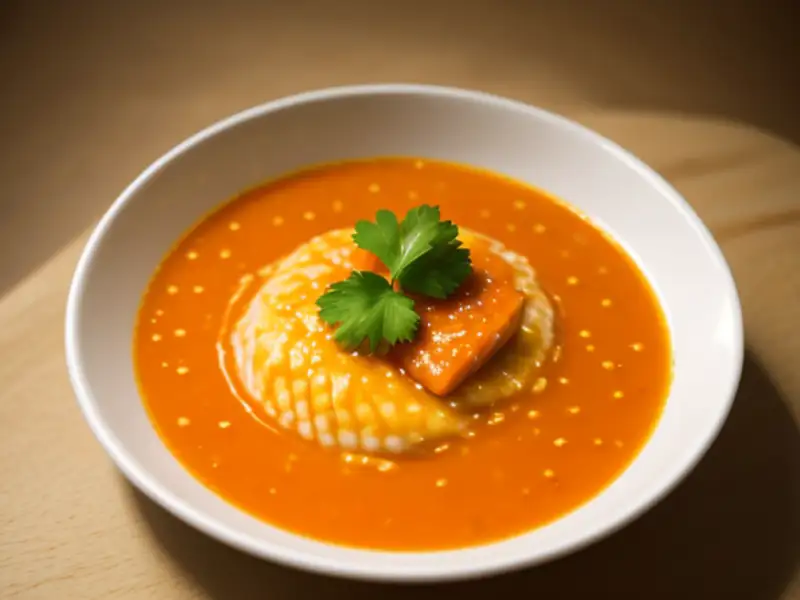 Fischsuppe (mit roter Fisch)