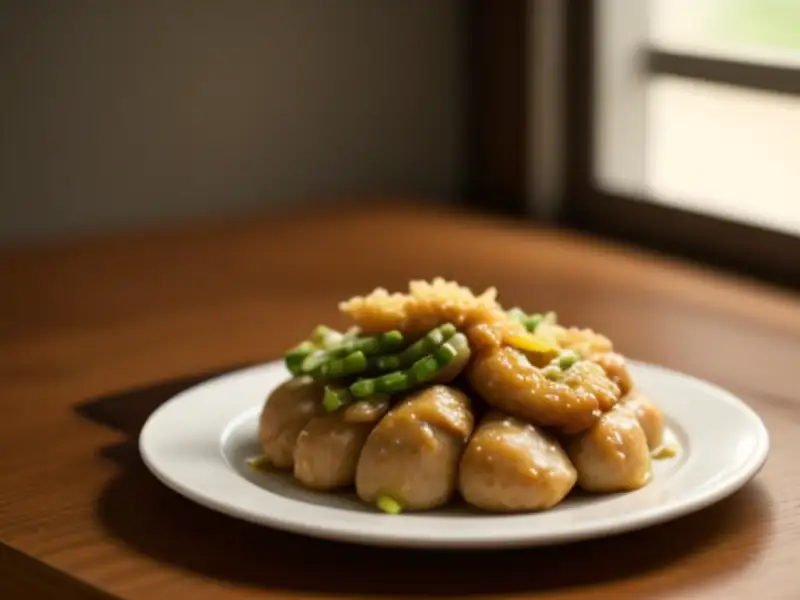 Chicken with spices