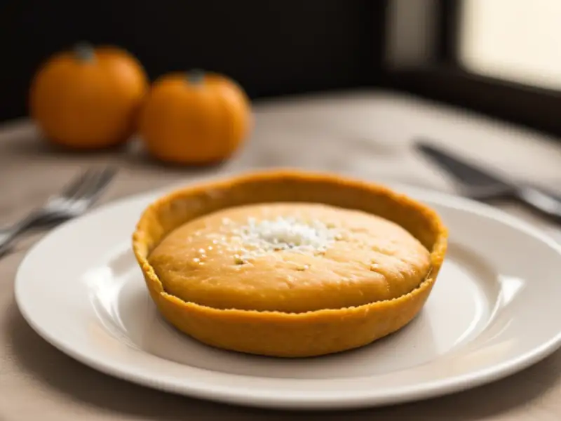 Focaccia da Ligúria com abóbora