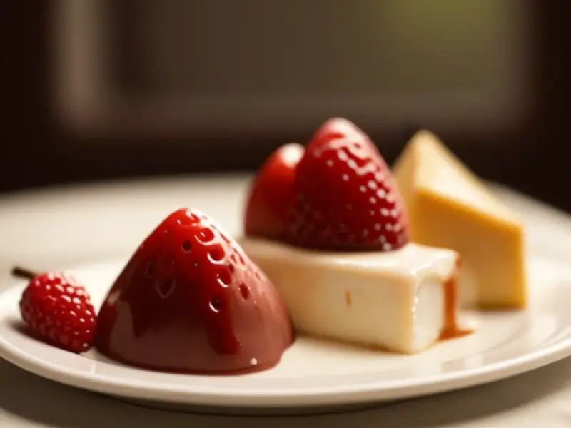 Fondue au chocolat Toblerone