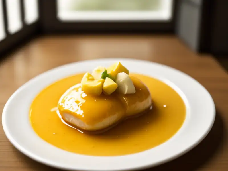 Bocadinhos de frango marinados com banana