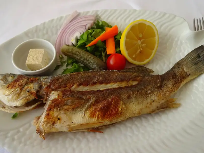 Whiting stir-fry
