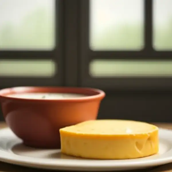 Frische Tomatensuppe mit Reblochon